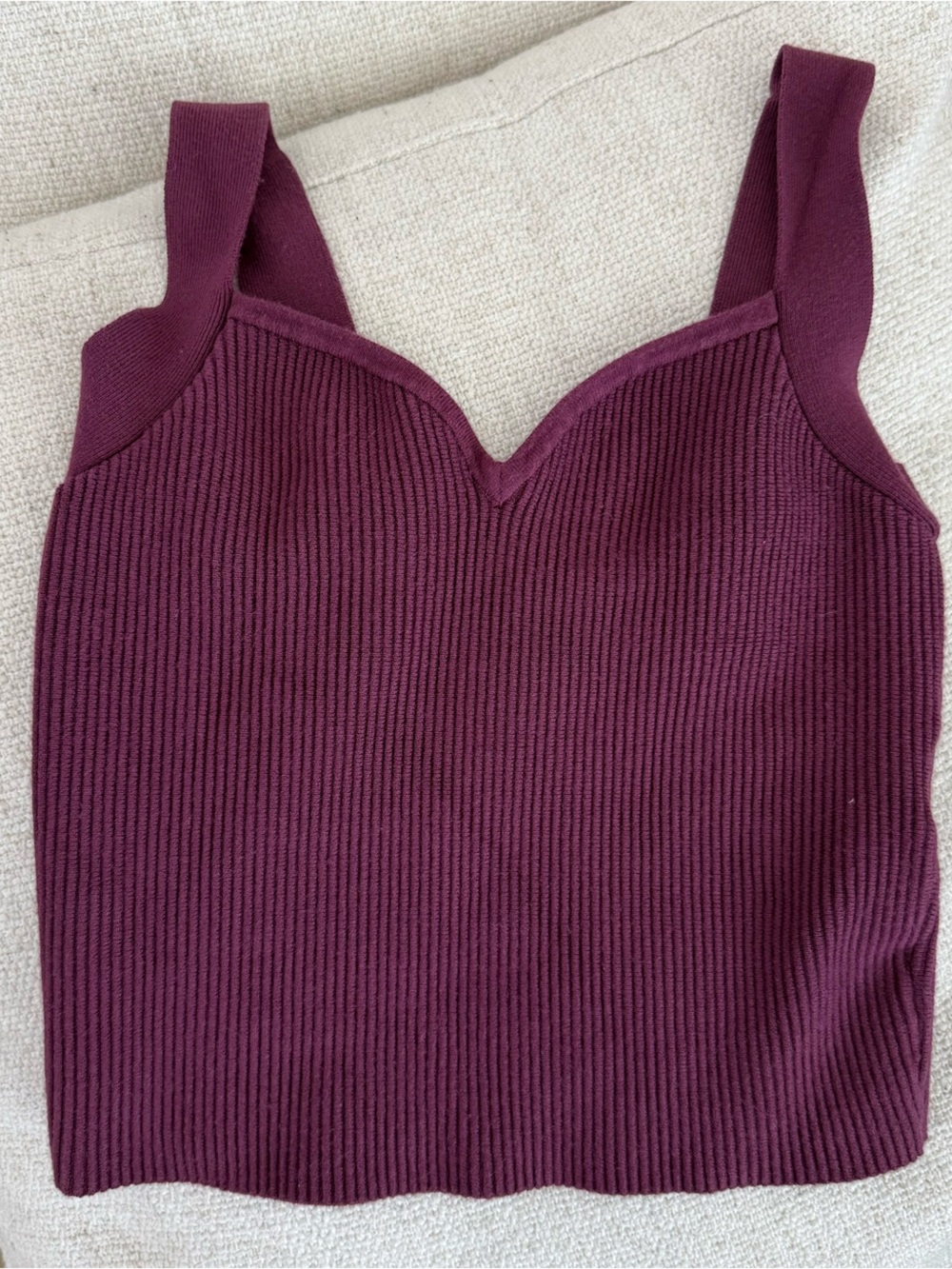 Abercrombie A&F Ribbed Tank Top (M)